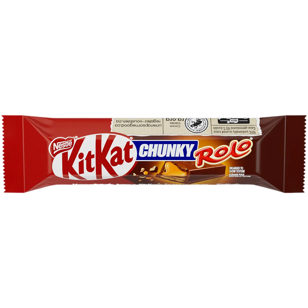 KitKat Chunky Rolo Bar (Limited Edition) (Canada) - 1.48oz (42g)