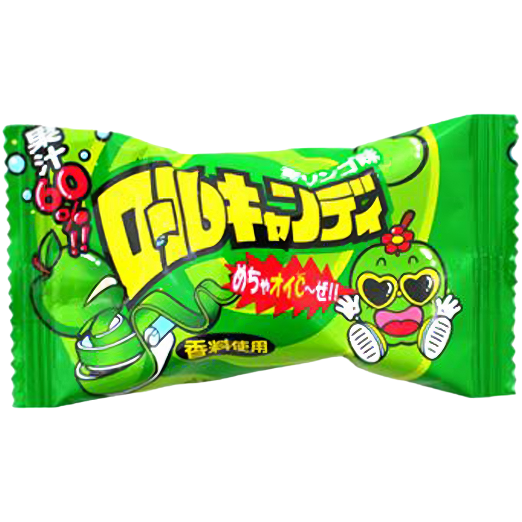 Yaokin Roll Candy Green Apple Flavour (Japan) - 0.71oz (20g)