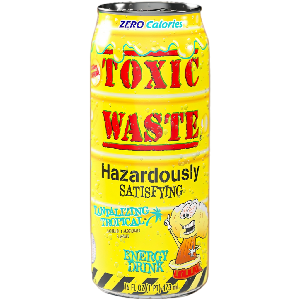 Toxic Waste Tantalizing Tropical Energy Drink - 16fl.oz (473ml)
