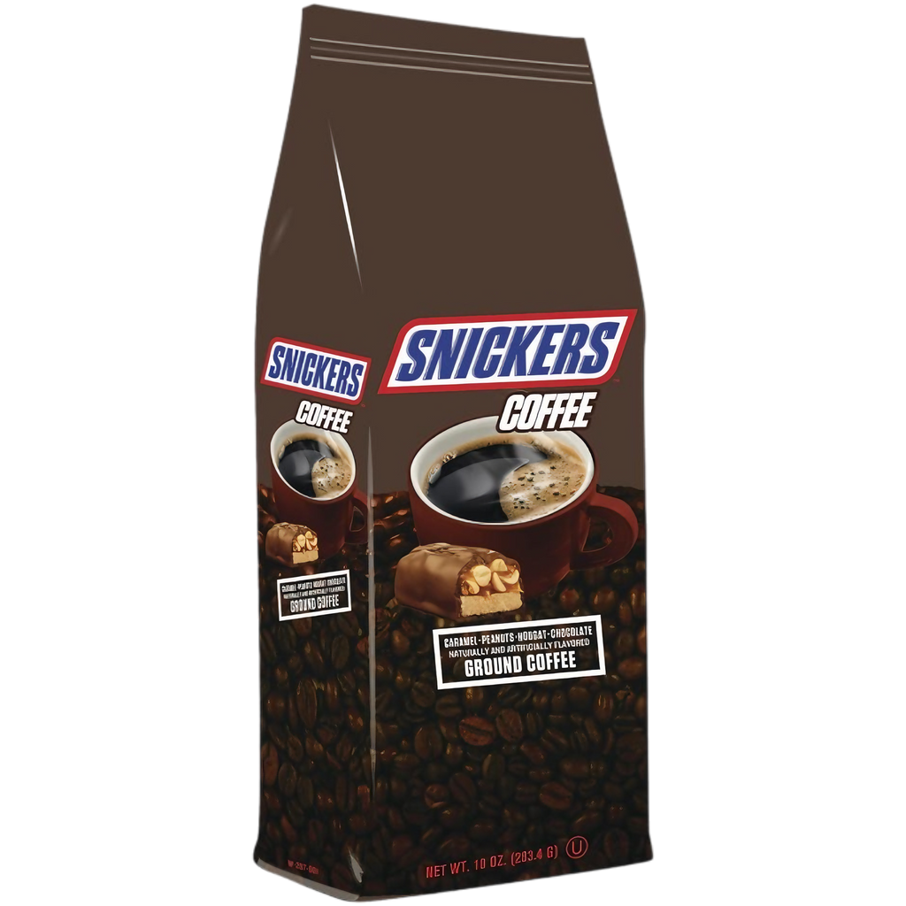 Snickers Flavour Speciality Small Batch Ground Coffee - 10oz (283.4g)