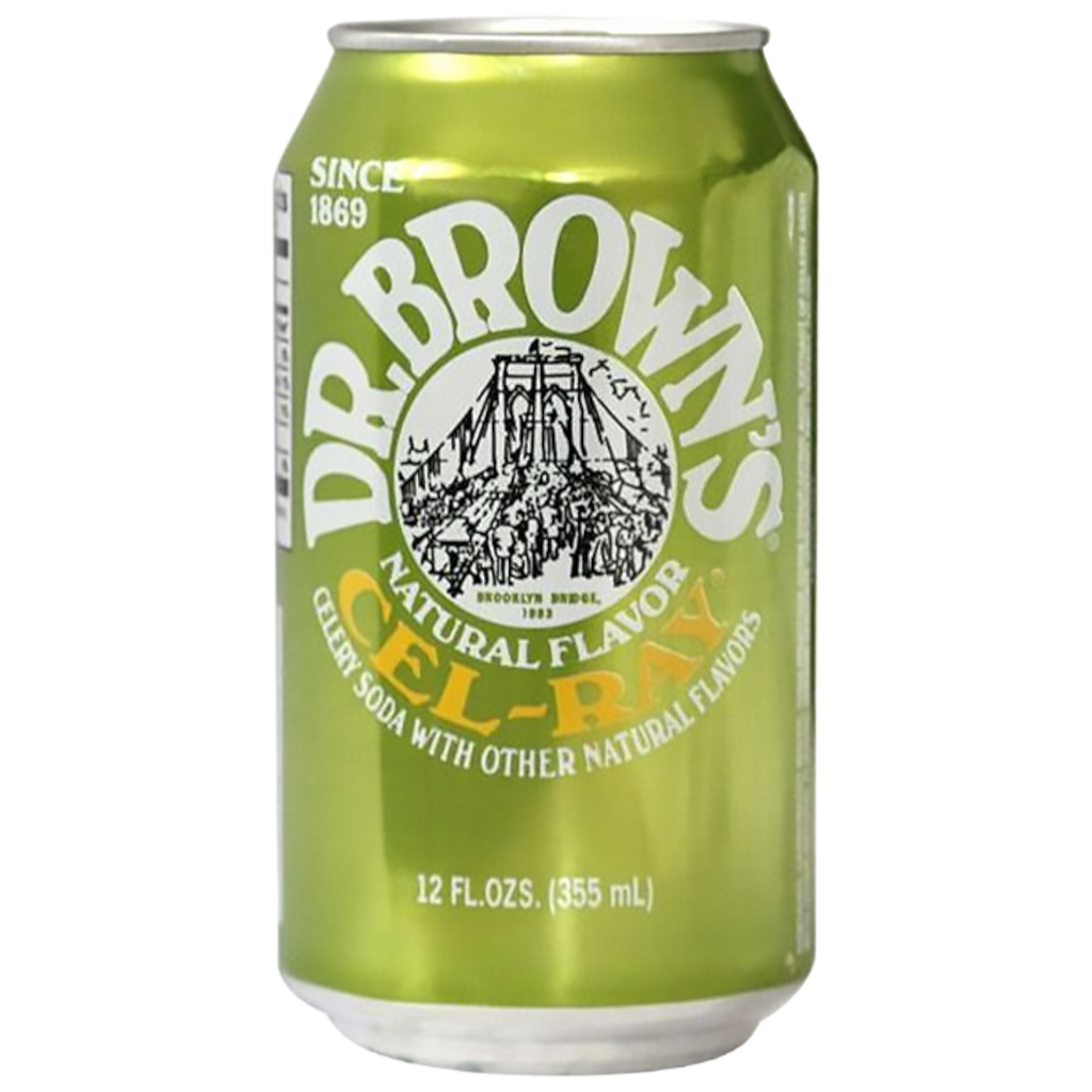 Dr. Brown's Natural Flavour Cel-Ray (Celery) Soda - 12fl.oz (355ml)