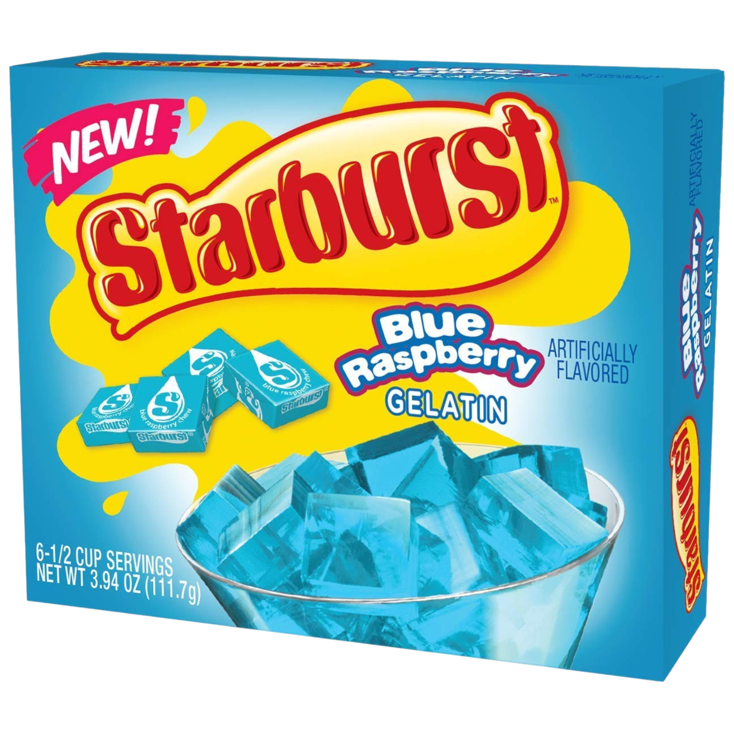 Starburst Blue Raspberry Gelatin - 3.94oz (111.7g)