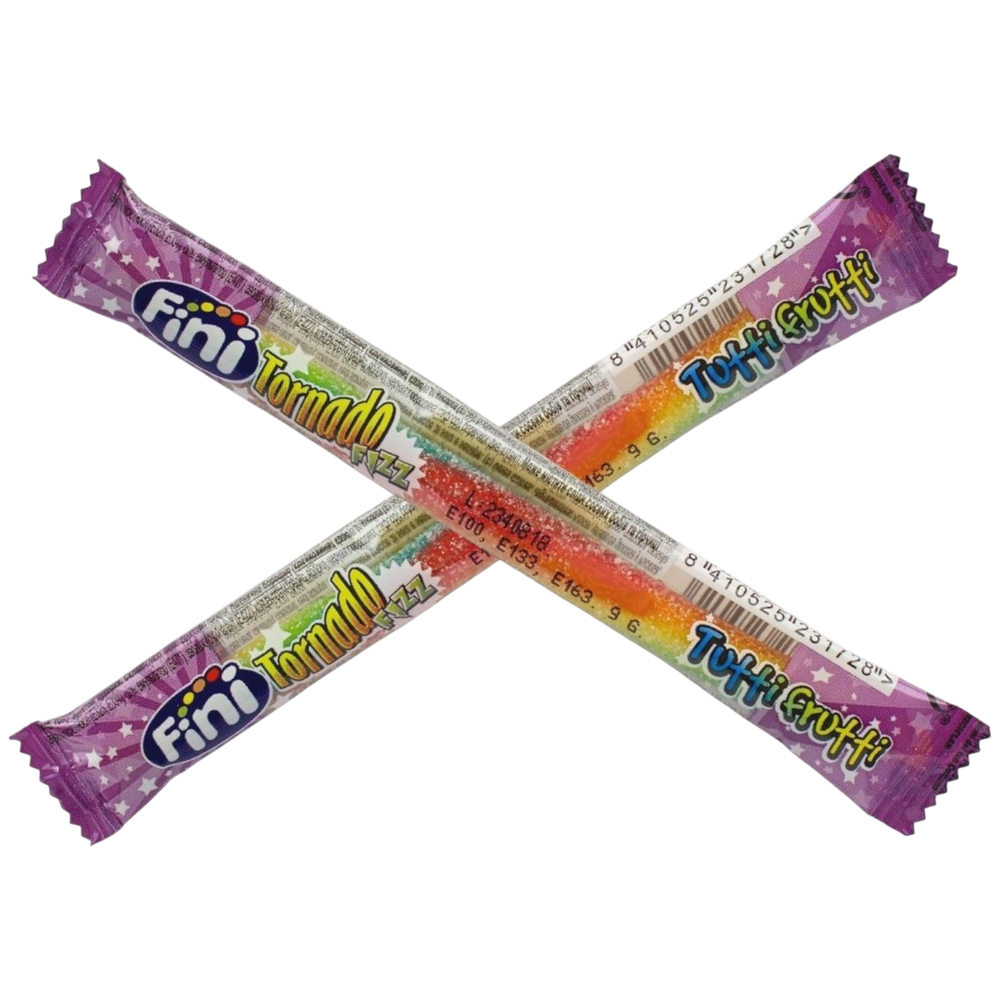 Fini Tornado Fizzy Tutti Frutti - 0.32oz (9g) – Poppin Candy
