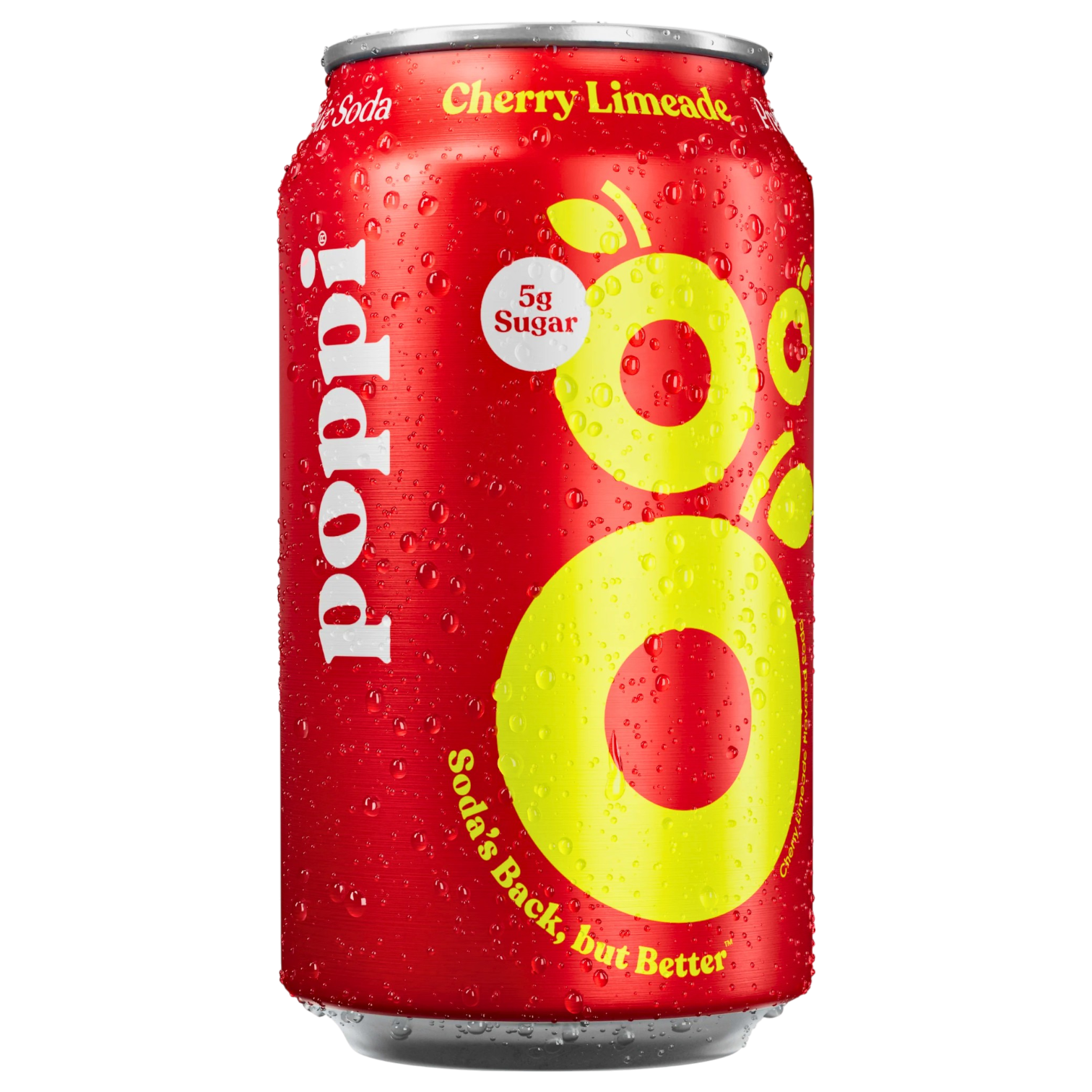 Poppi Cherry Limeade Prebiotic Soda - 12fl.oz (355ml)