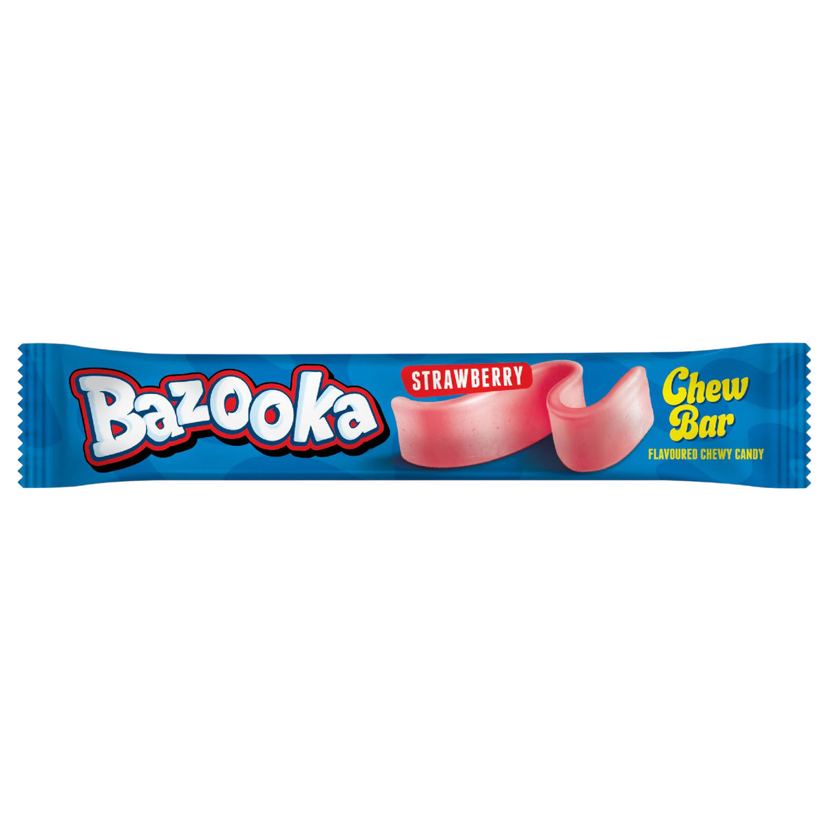 Bazooka Sour Chewz Strawberry Chew Bar - 0.49oz (14g) – Poppin Candy