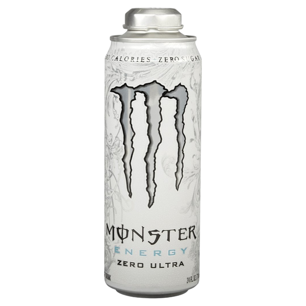 Mega Monster Ultra White Zero Sugar Resealable Can - 24fl.oz