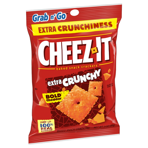 Cheez-It Extra Crunchy Bold Cheddar Grab Bag - 3oz (85g) – Poppin