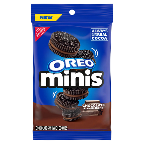 Oreo Minis Chocolate Creme Big Bag - 3oz (85g) – Poppin Candy