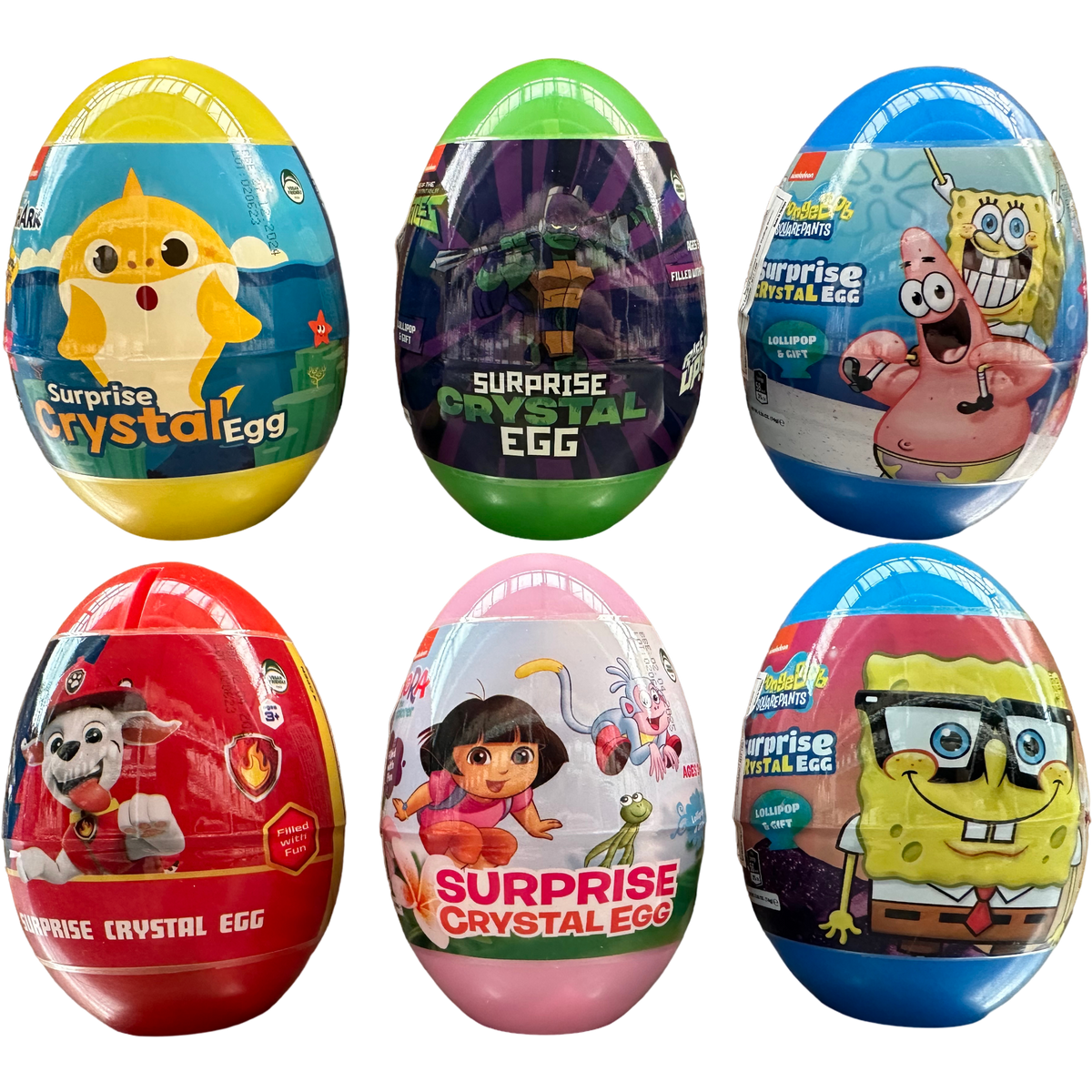 Nickelodeon Surprise Crystal Egg (UAE) - 0.56oz (16g) | Poppin Candy