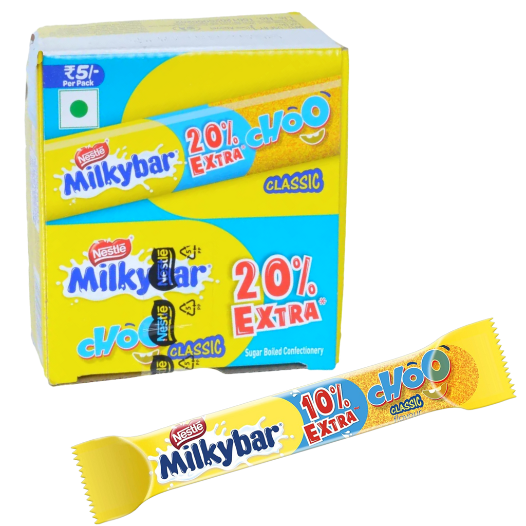 Full Box of Milkybar CHOOs (28 Pieces) (India) - 9.8oz (280g)