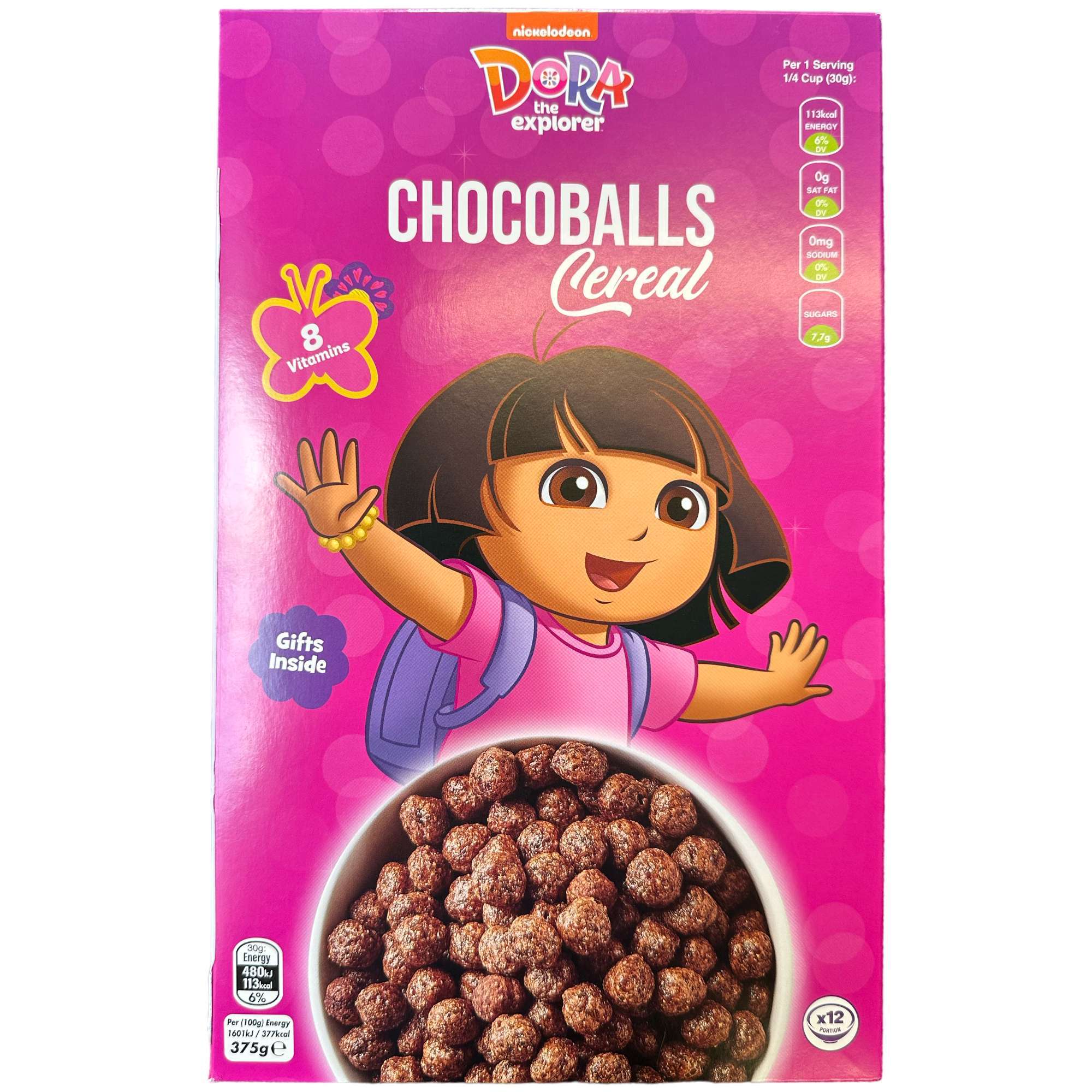 Dora The Explorer Chocoballs Cereal (Middle East) - 13.2oz (375g)