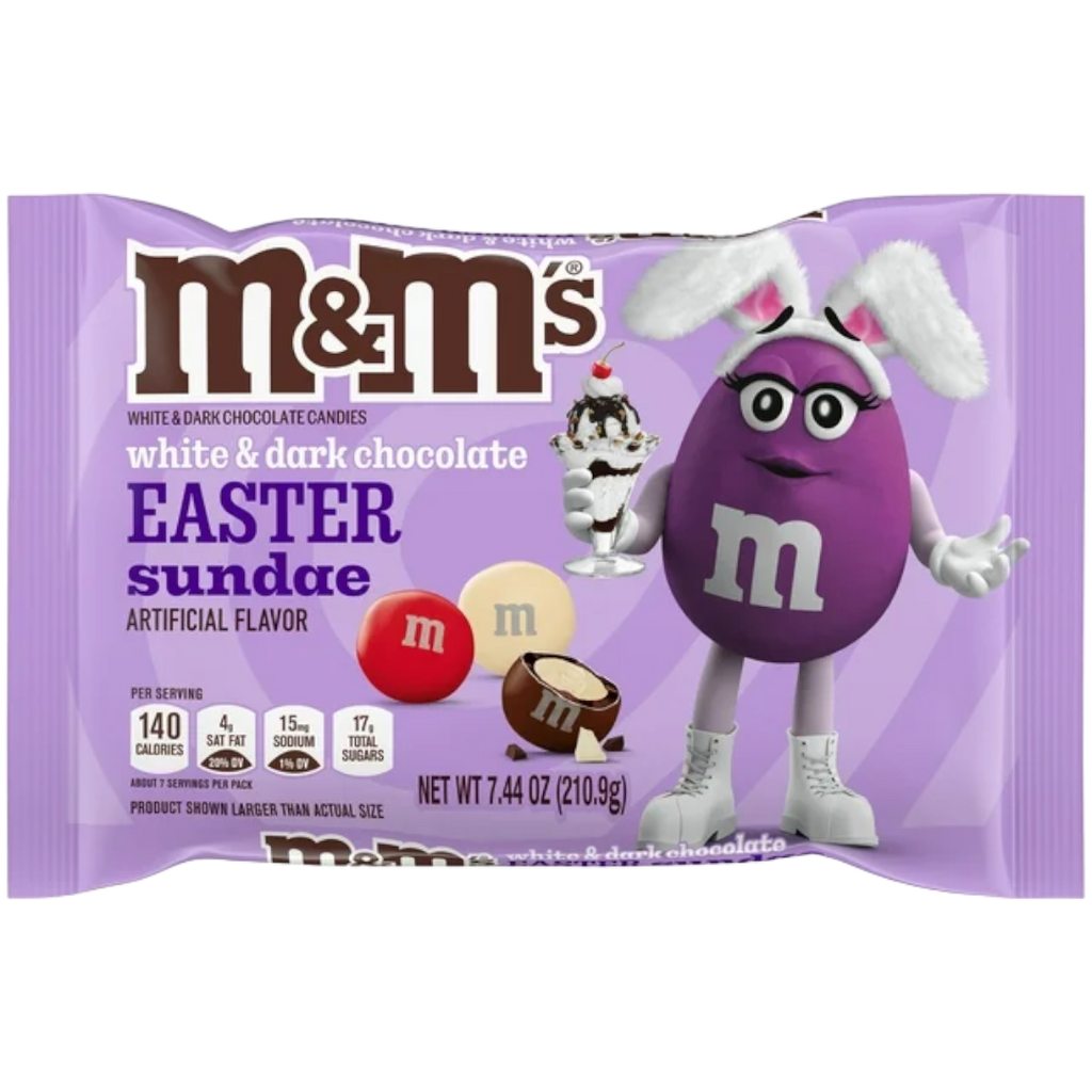 M&M'S Easter Sundae Flavour Sharing Bag (Easter Limited Edition) - 7.44oz (210.9g)