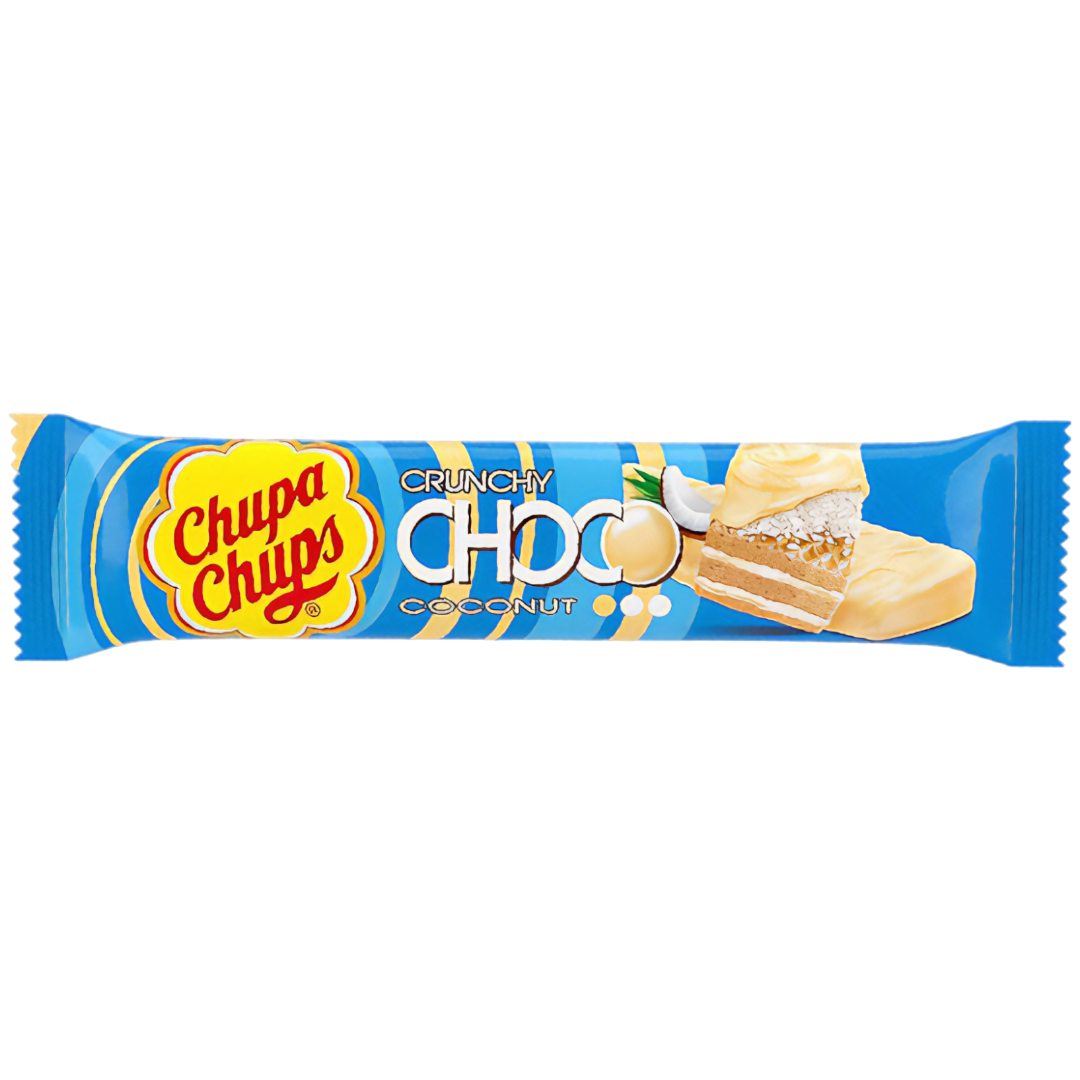 Chupa Chups Crunchy Choco Coconut Bar (Italy) - 0.95oz (27g)