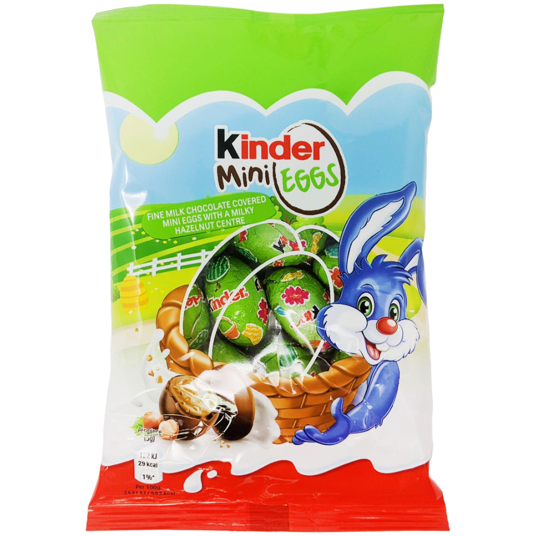 Kinder Milk Chocolate & Hazelnut Mini Eggs - 2.64oz (75g)