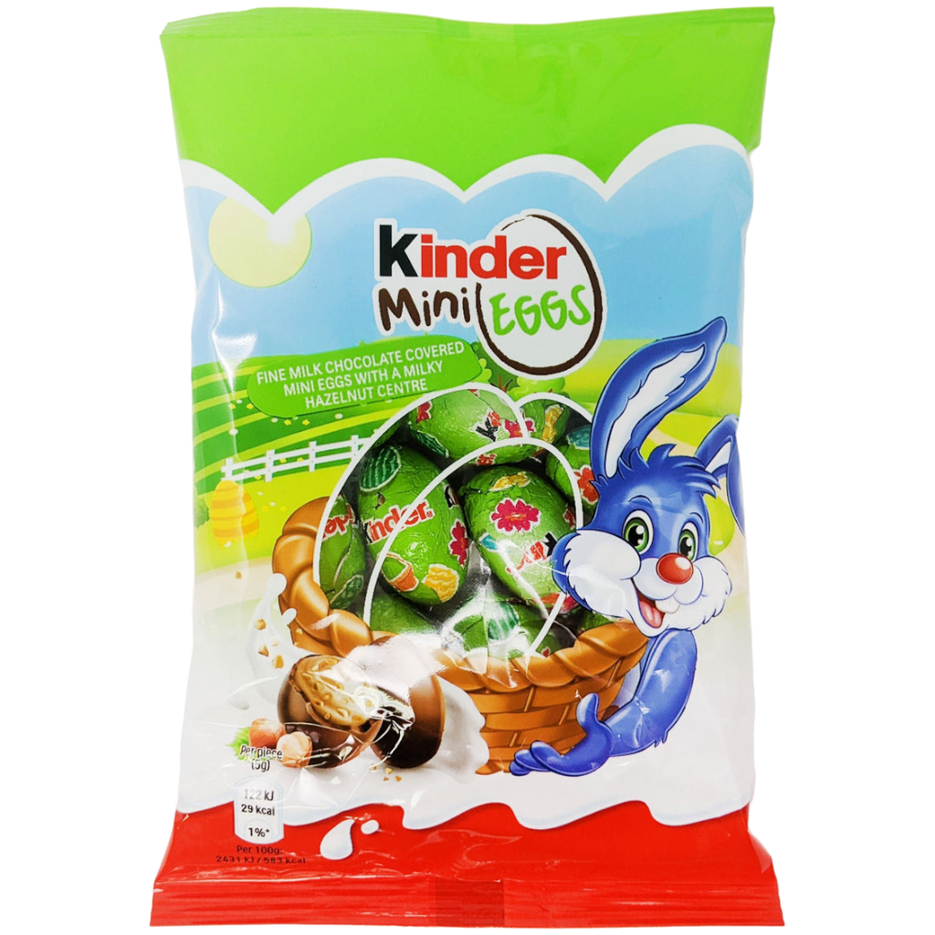 Kinder Milk Chocolate & Hazelnut Mini Eggs - 2.64oz (75g)