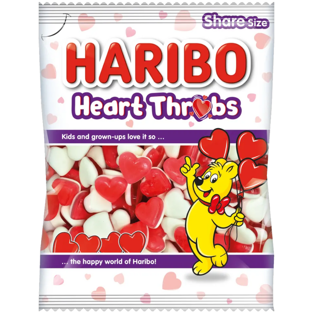 Haribo Heart Throbs - 4.9oz (140g)