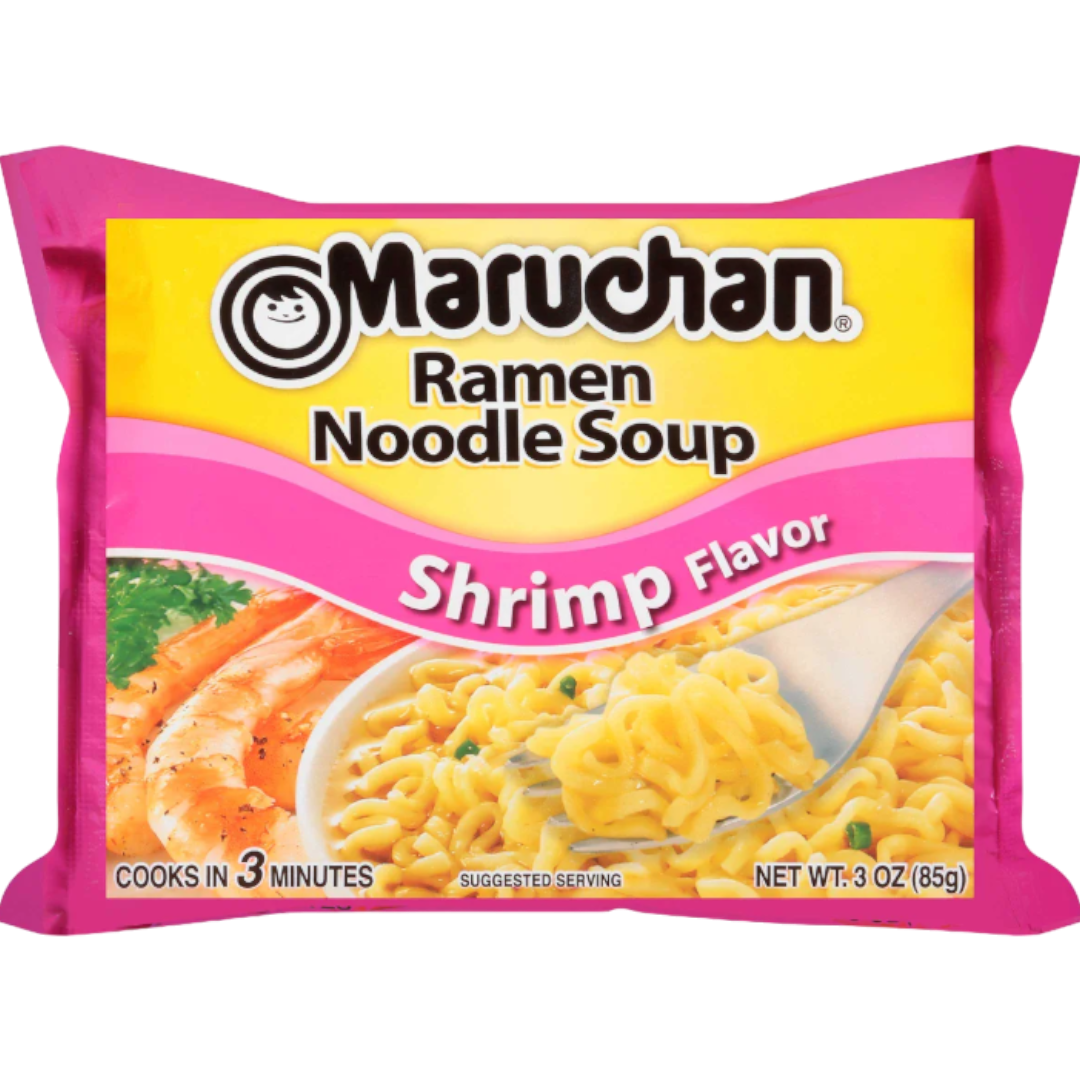 Maruchan Shrimp Flavor Ramen Noodles - 3oz (85g)