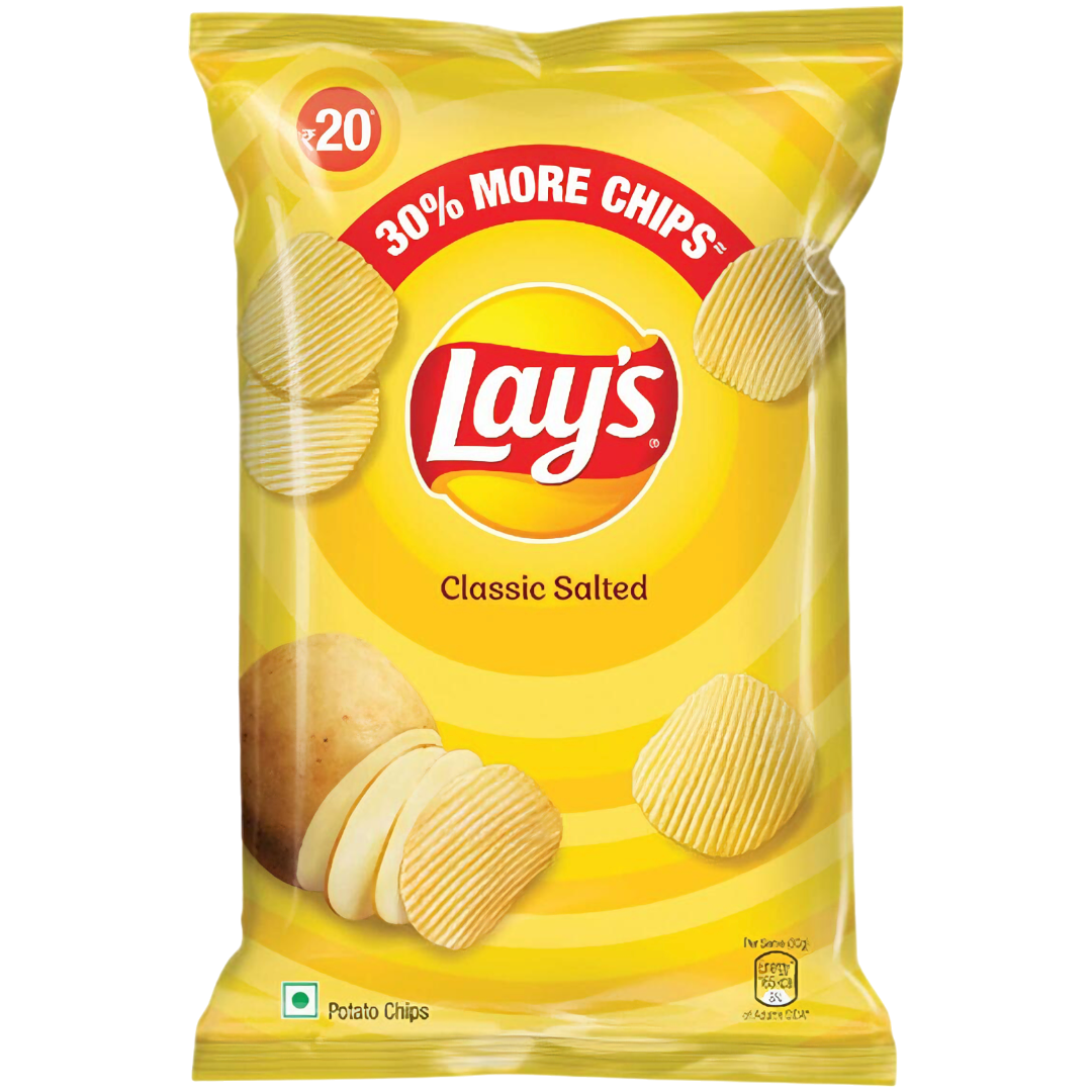 Lay's Classic Salted Share Bag (Indian) – 3.17oz (90g)