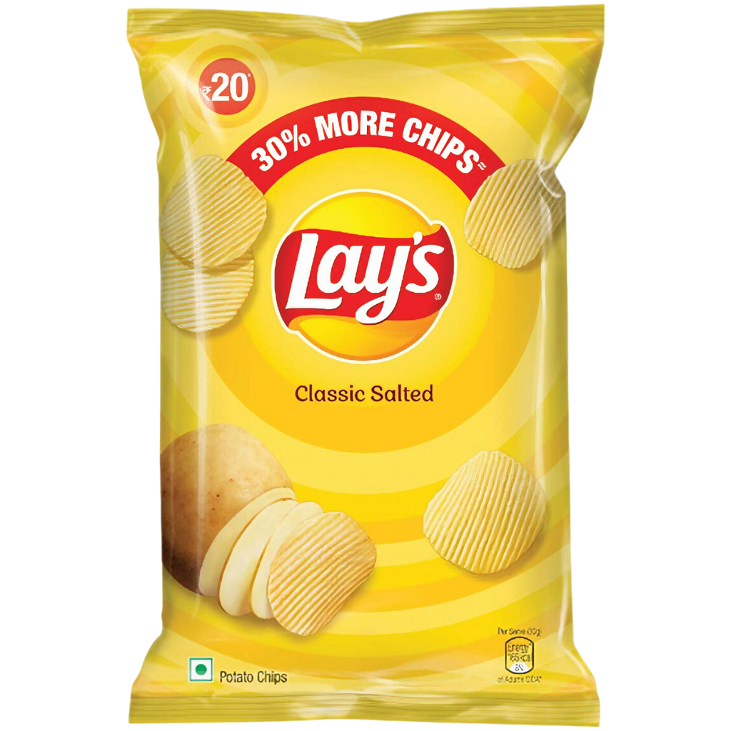 Lay's Classic Salted Share Bag (Indian) – 3.17oz (90g)