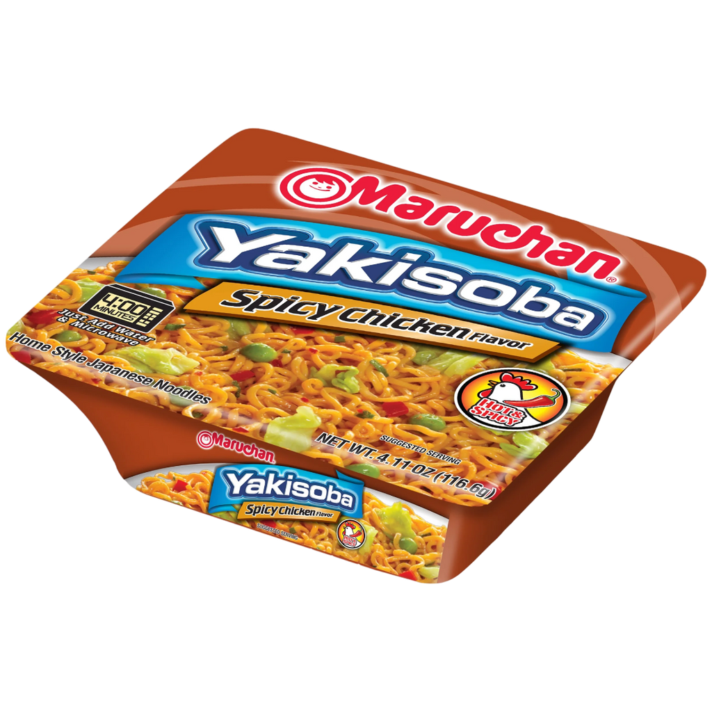 Maruchan Yakisoba Spicy Chicken Noodles - 4.11oz (116.6g)