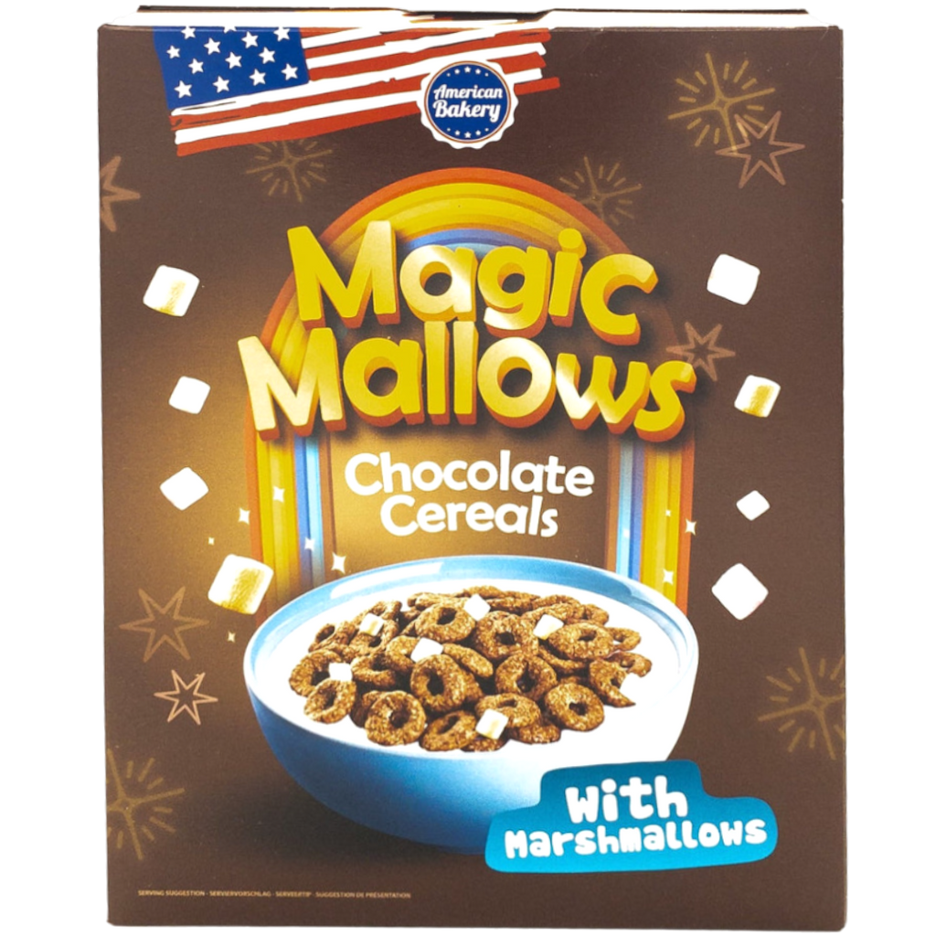 American Bakery Magic Mallows Chocolate Cereal With Marshmallows  - 7.05oz (200g)