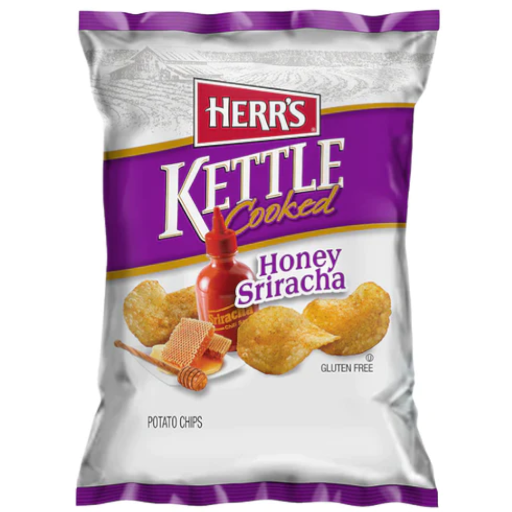 Herr's Honey Sriracha Kettle Cooked Potato Chips - 5oz (141.8g ...