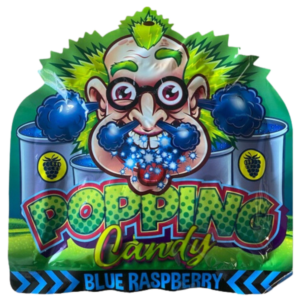 Dr Sour Popping Candy Blue Raspberry - 0.5oz (15g)