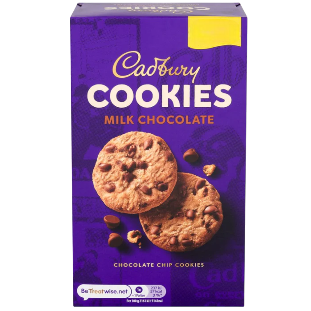 Cadbury's Chocolate Chip Cookies - 5.29oz (150g)