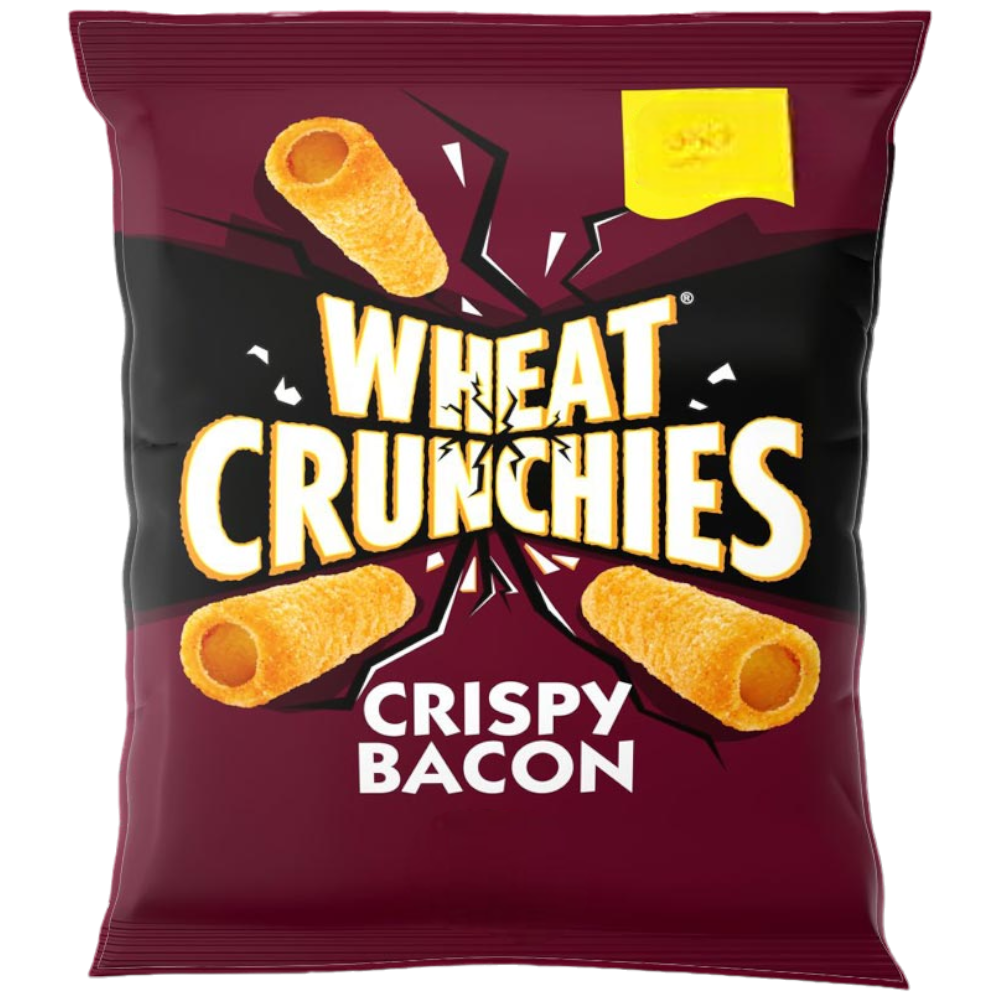 KP Wheat Crunchies Bacon Crisps - 2.46oz (70g)