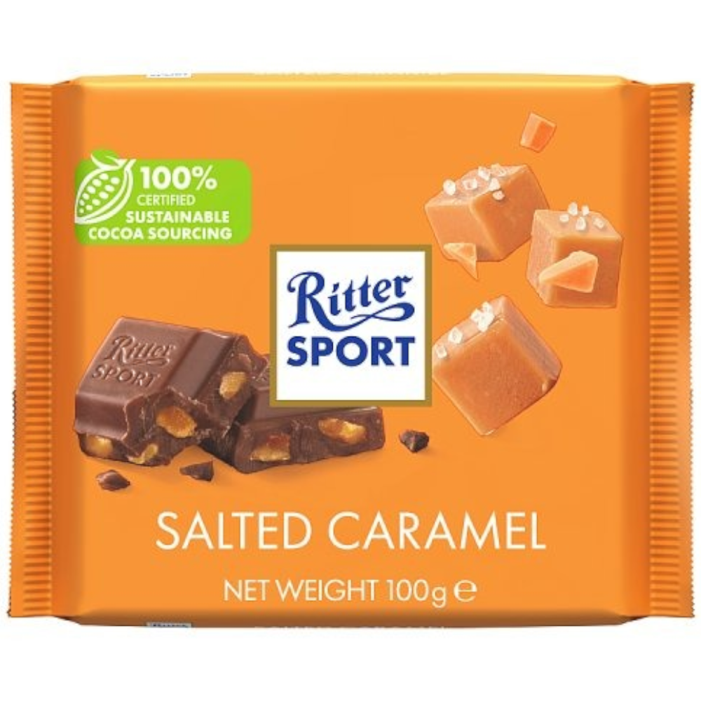 Ritter Sport Salted Caramel - 3.52oz (100g)