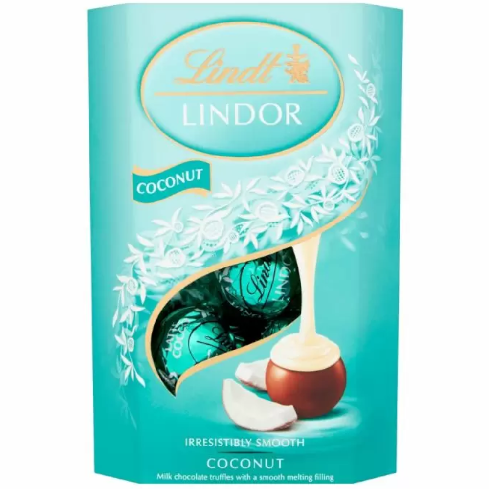 Lindt Lindor Coconut Chocolate Truffles - 7.05oz (200g)