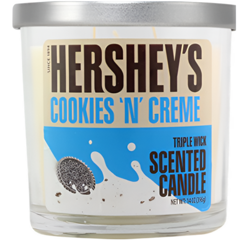 Hershey's Cookies 'N' Cream Triple Wick Scented Candle - 14oz (396g)