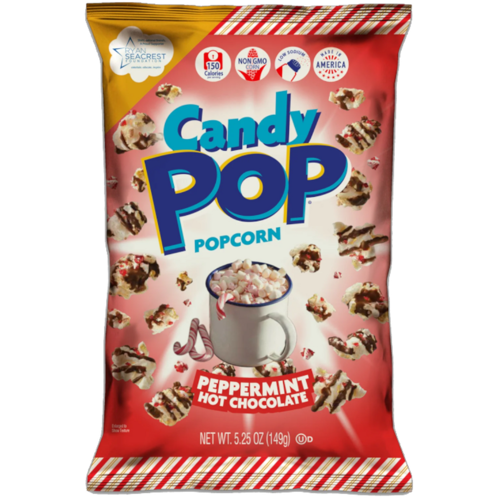 Candy Pop Peppermint Hot Chocolate Popcorn (Canadian) - 5.25oz (149g)