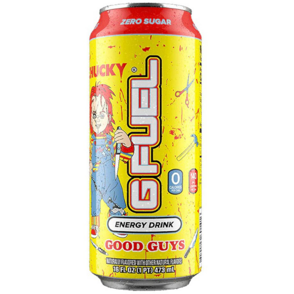 G Fuel - Chucky Good Guys (Best Friends Berry Flavours)  Zero Sugar Energy Drink - 16fl.oz (473ml)