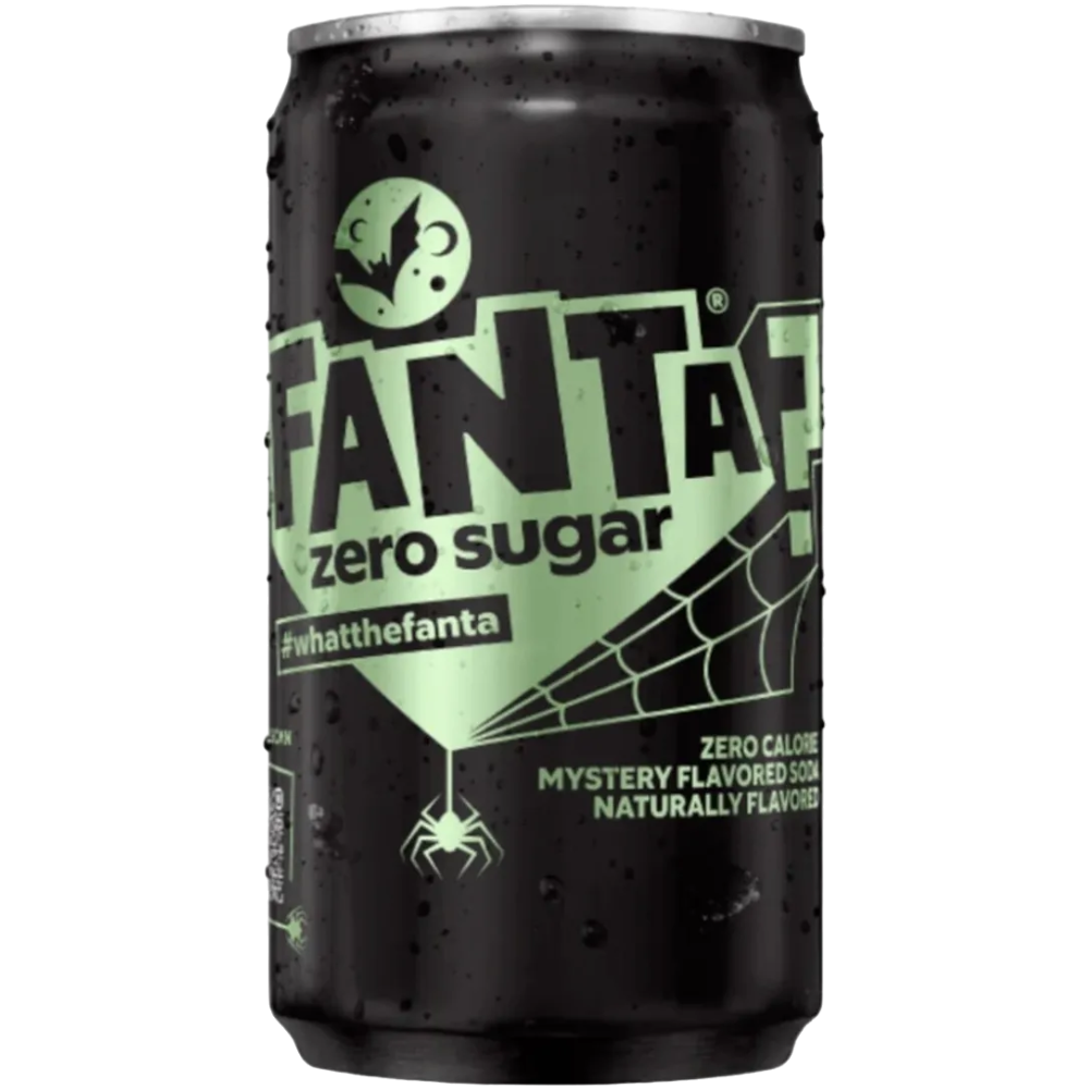 Fanta #whatthefanta Mystery Flavour Zero Sugar (Limited Edition) - 12fl.oz (355ml) BB 26/02/24
