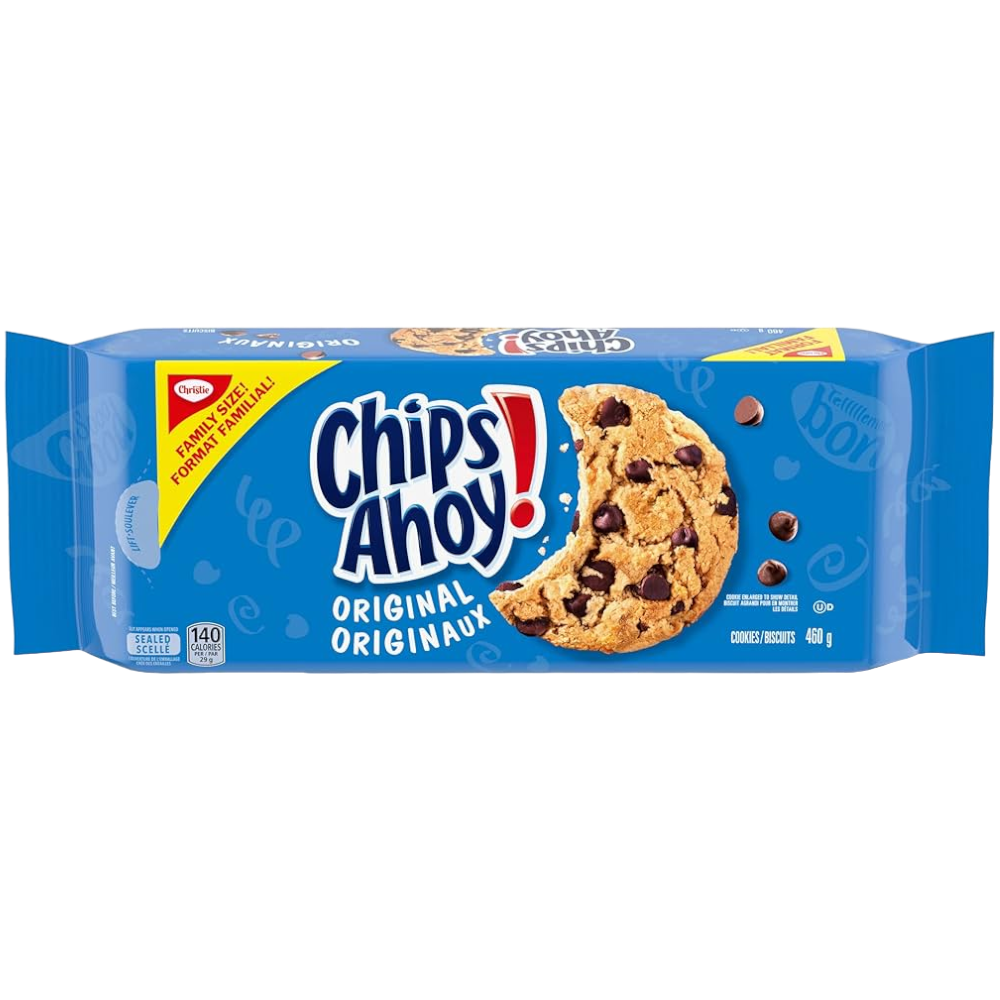 Christie Chips Ahoy! Original Cookies Family Size (Canada) - 16.2oz (460g)