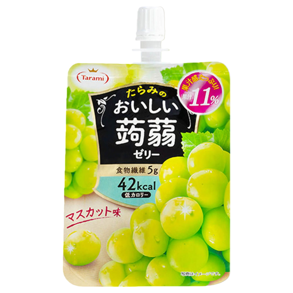 Tarami Konjac Jelly Muscat Flavour - 5.2oz (150g)