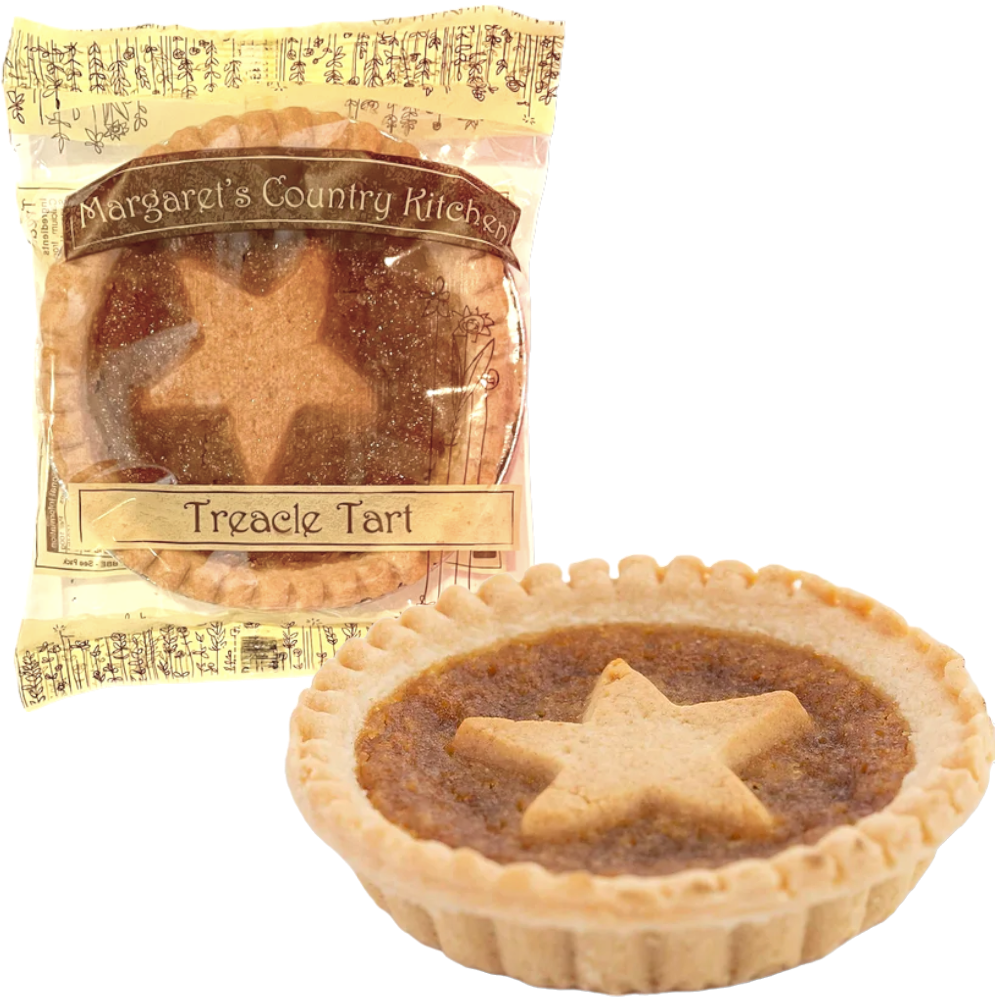 Margaret's Country Kitchen Handmade Luxury XL Treacle Tart - 4.4oz (125g)