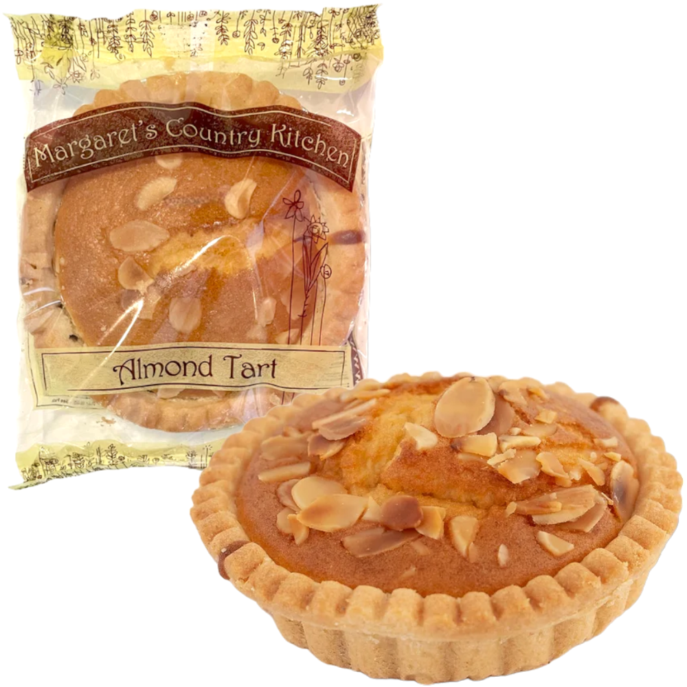 Margaret's Country Kitchen Handmade Luxury XL Almond Tart - 4.4oz (125g)