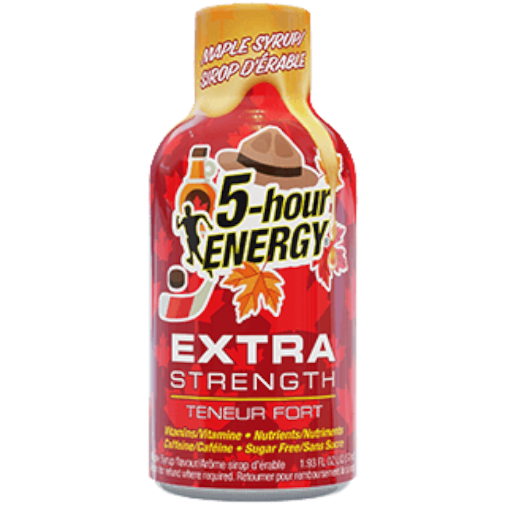 5-Hour Energy Shot Maple Syrup Flavour - 1.93fl.oz (57ml)
