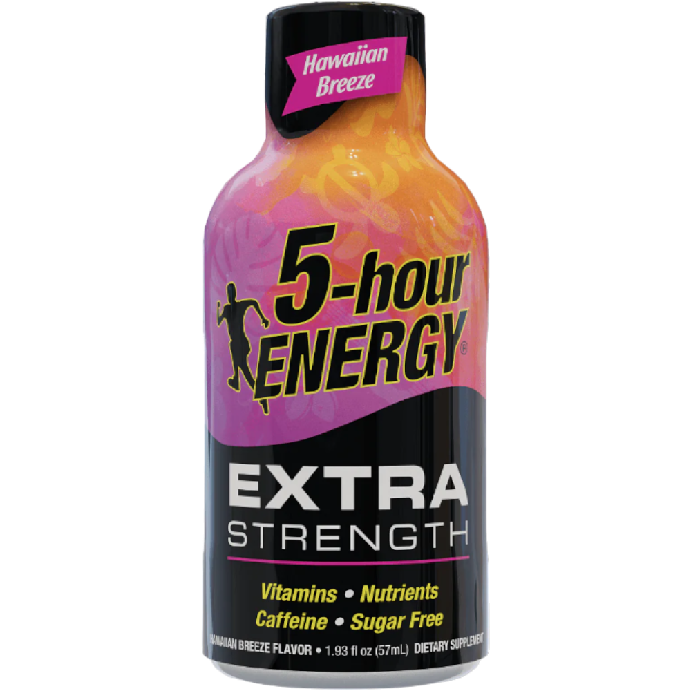 5-Hour Energy Shot Hawaiian Breeze Flavour - 1.93fl.oz (57ml)