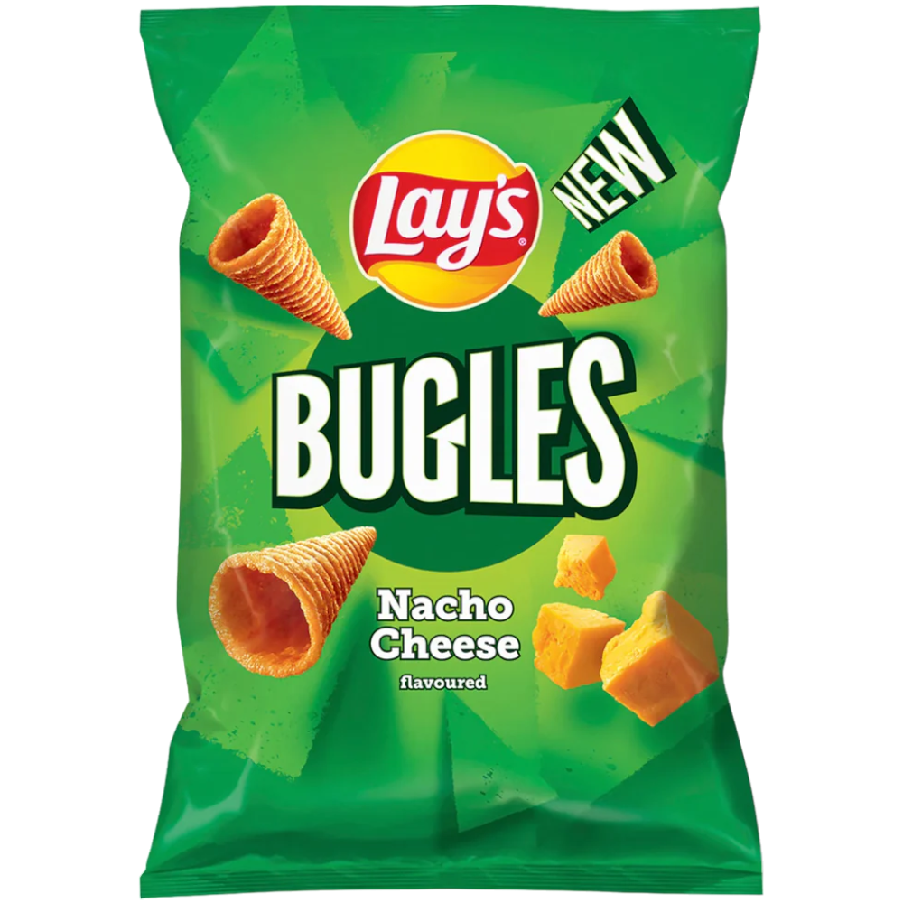 Lay's Bugles Nacho Cheese (Belgium) - 3.35oz (95g)
