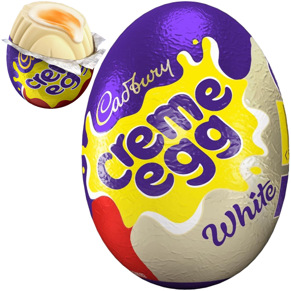 Cadbury White Creme Egg - 1.41oz (40g)