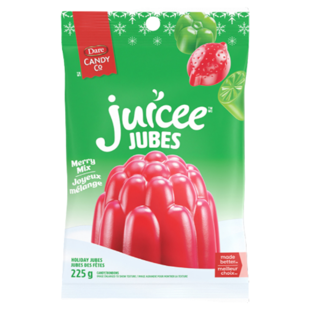 Dare Juicee Jubes Merry Mix (Canada) - 7.9oz (225g)