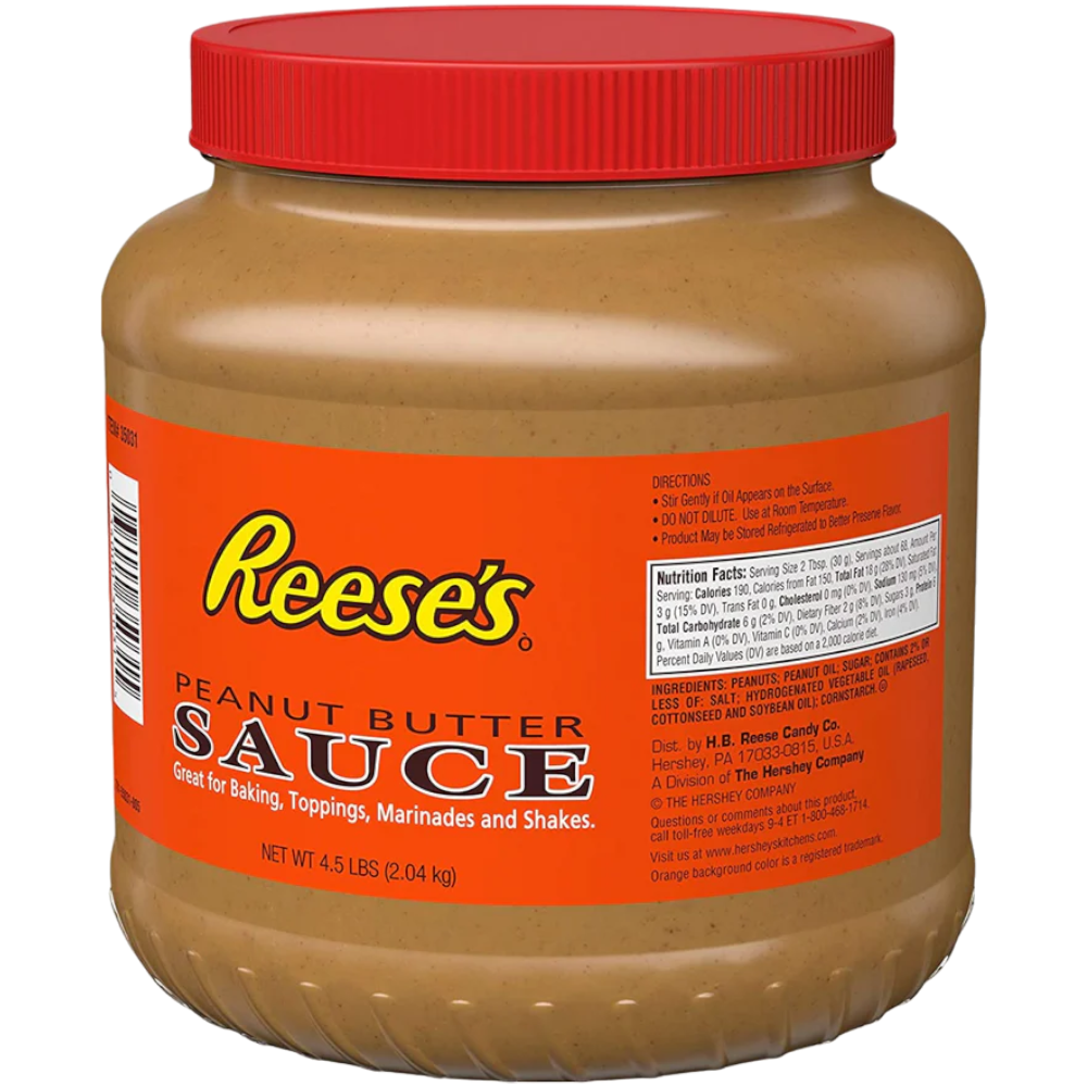 Reese's Peanut Butter Sauce - 4.5lb (2.04kg)