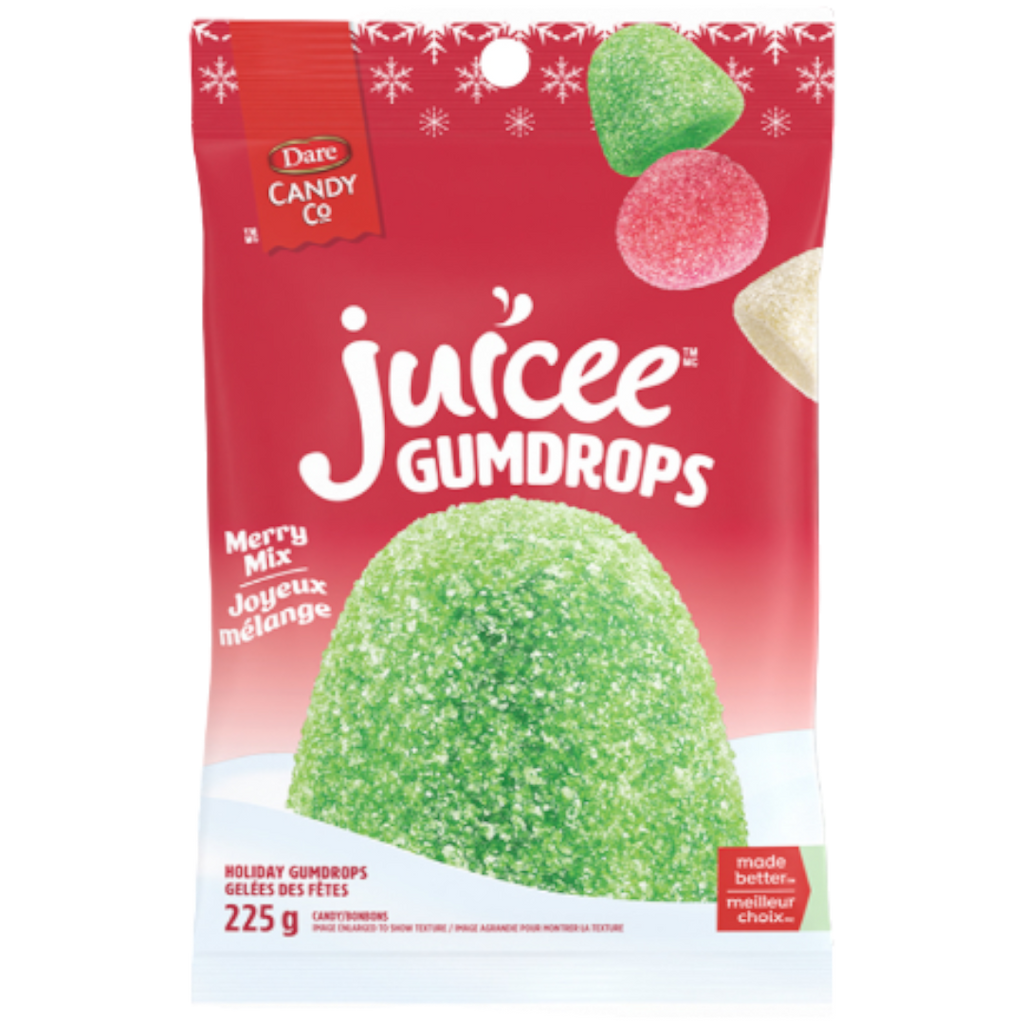 Dare Juicee Gumdrops Merry Mix (Canada) - 7.9oz (225g)