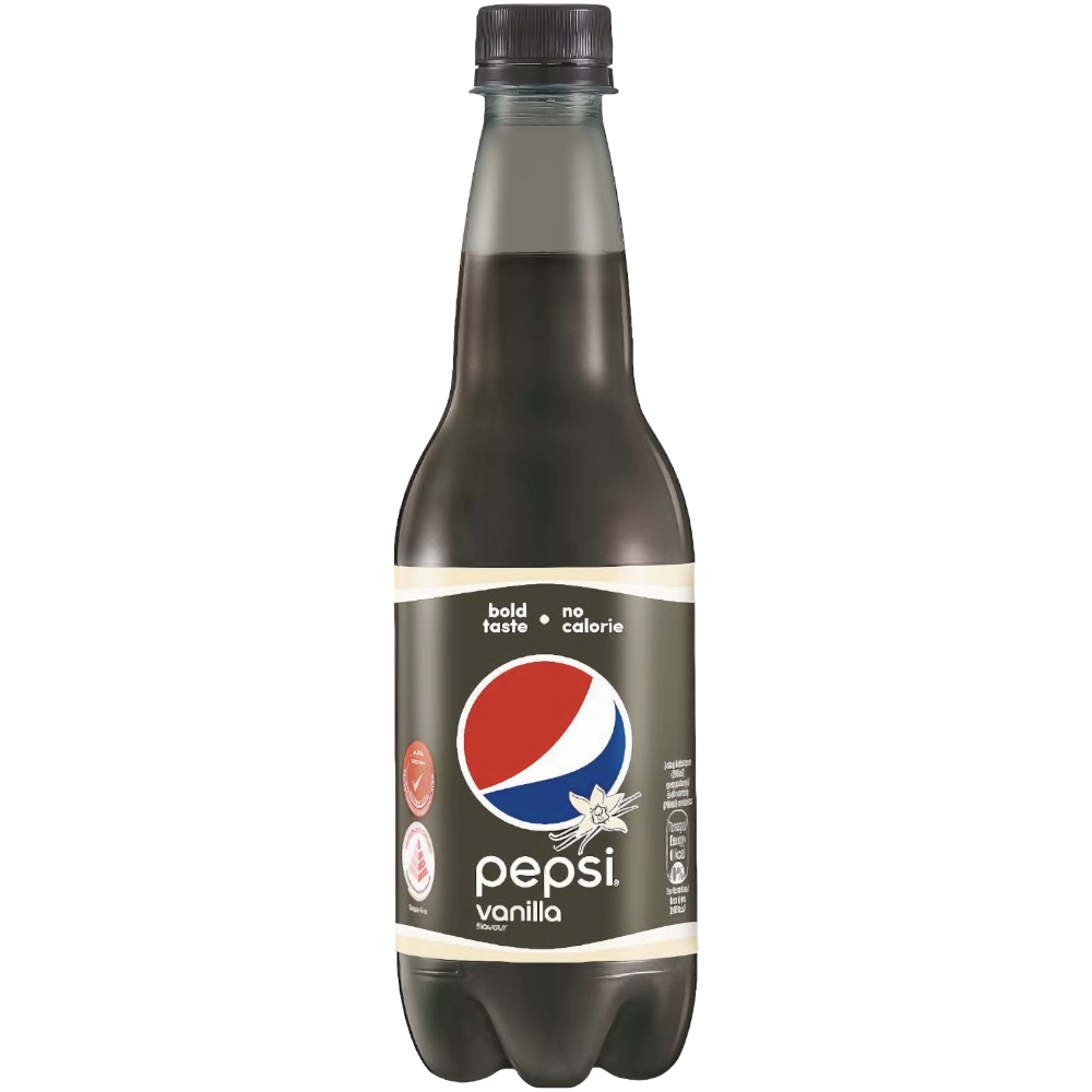 Pepsi Black Vanilla Bottle (Malaysia) - 13.5floz (400ml) | Poppin Candy