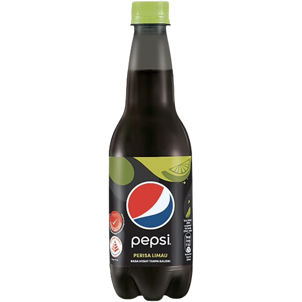 Pepsi Black Lime Bottle (Malaysia) - 13.5floz (400ml)