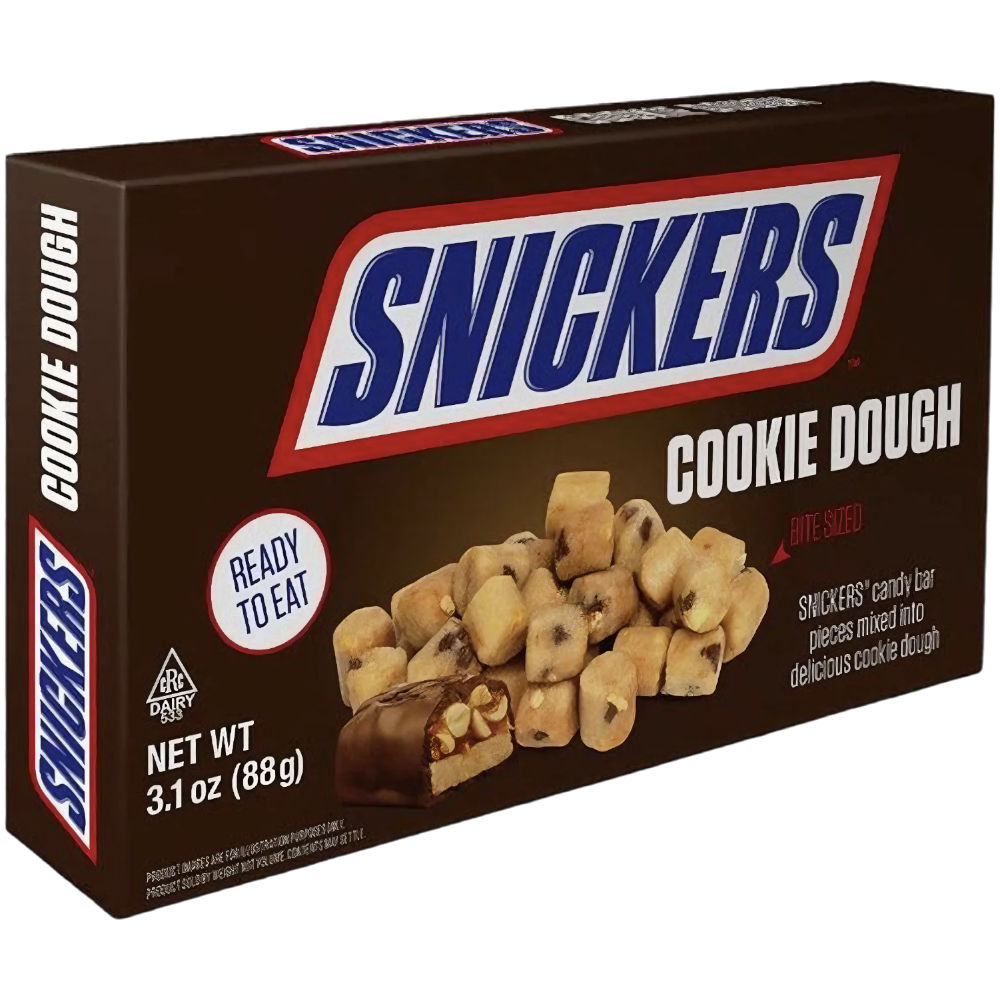 Snickers Cookie Dough Bites Theatre Box - 3.1oz (88g)