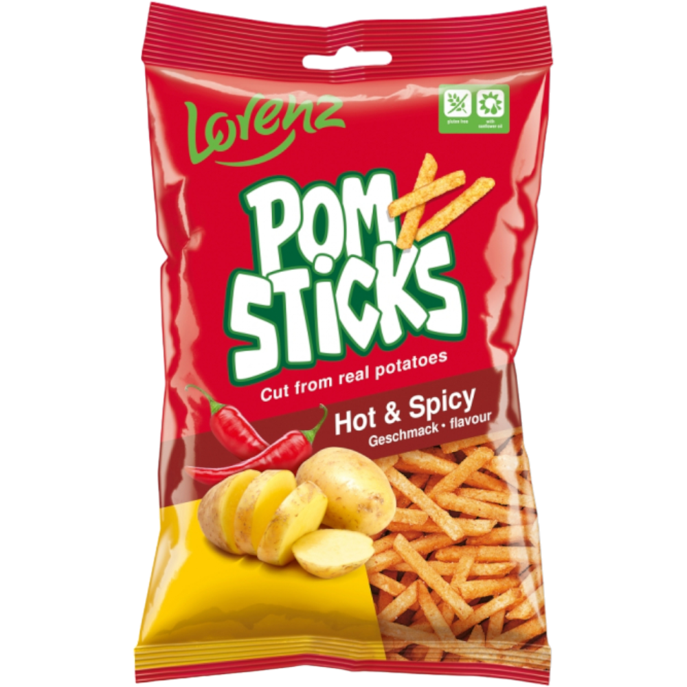 Pomsticks Hot & Spicy (German) - 85g